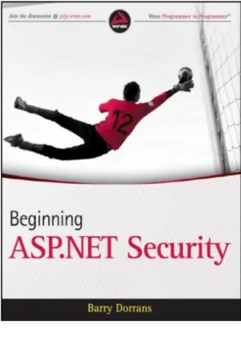Beginning ASP.NET Security cover
