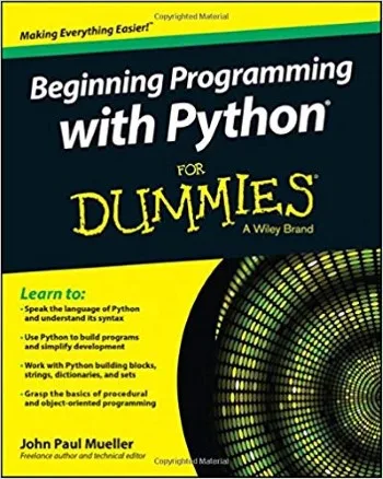 Beginning Programming with Python for Dummies cover