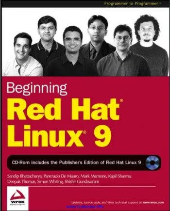 Beginning Red Hat Linux 9 cover