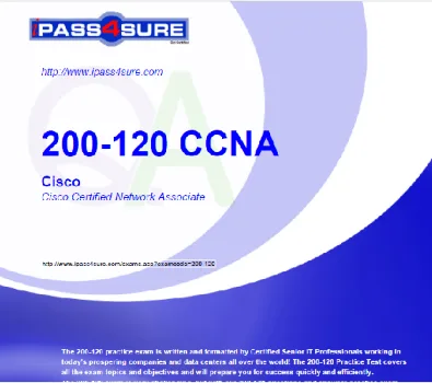 CCNA 200-120 Q and A cover