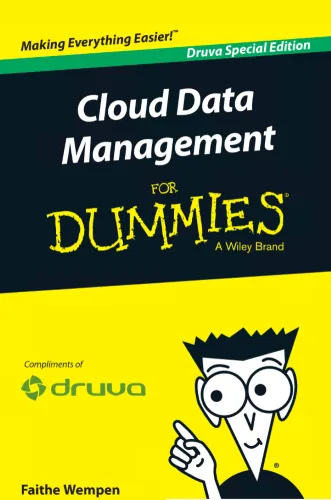 Cloud Data Management For Dummies cover
