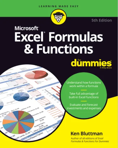 Excel Formulas & Functions For Dummies cover