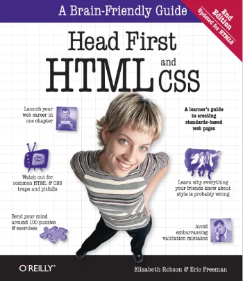 Head First HTML and CSS cover