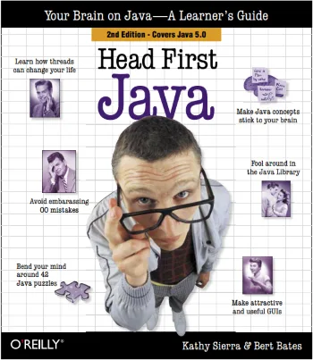 Head First Java programming cover