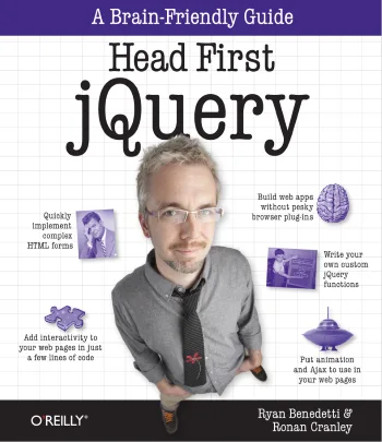 Head First JQuery: A Brain-Friendly Guide cover