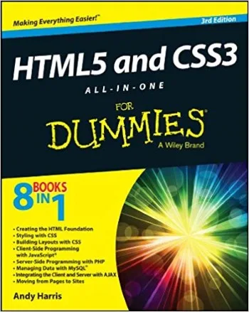 HTML xHTML and CSS all-in-one For Dummies cover