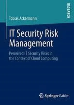 IT Security Risk Management cover