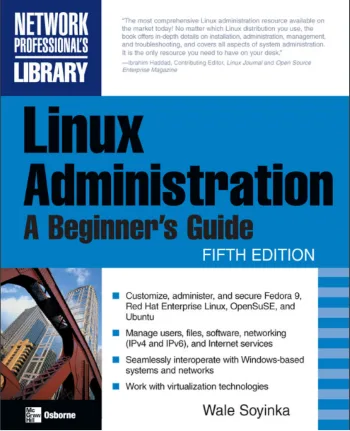 Linux Administration A Beginner s Guide cover
