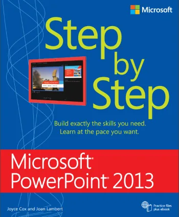 Microsoft PowerPoint 2013 Step By Step cover