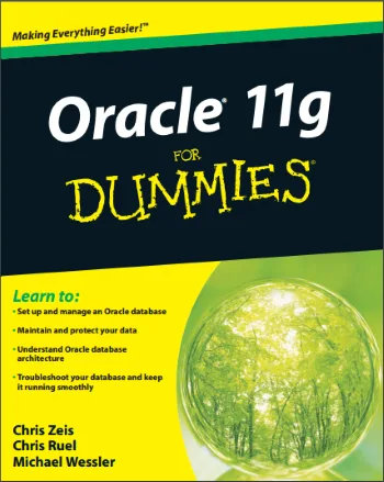 Oracle 11g For Dummies cover