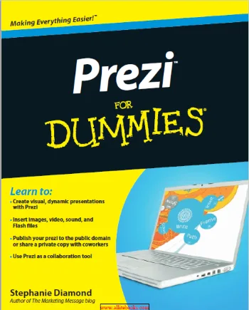Prezi For Dummies Cheat Sheet cover