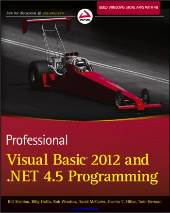 Professional Visual Basic 2012 And .Net 4.5 Programming cover
