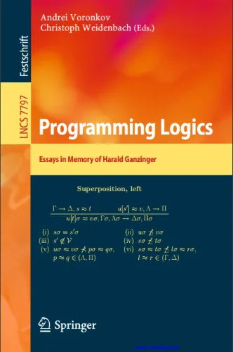 Programming Logics cover