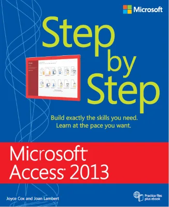 Step By Step Microsoft Access 2013 cover
